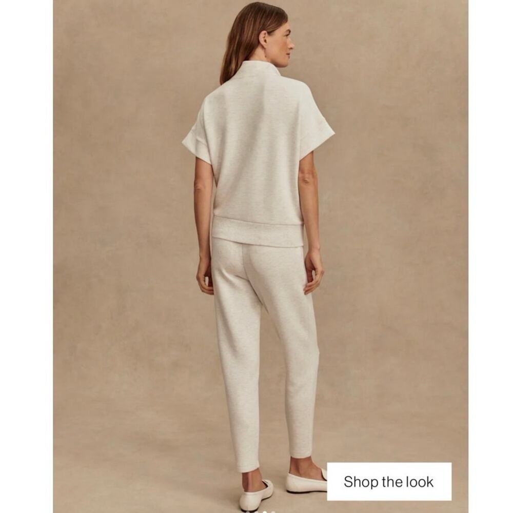 Women’s Varley The Slim Pant 25" in Ivory Marl SZ XXS - Picture 3 of 9
